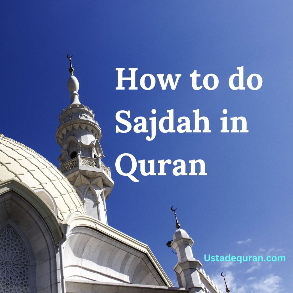 How to perform Sajdah